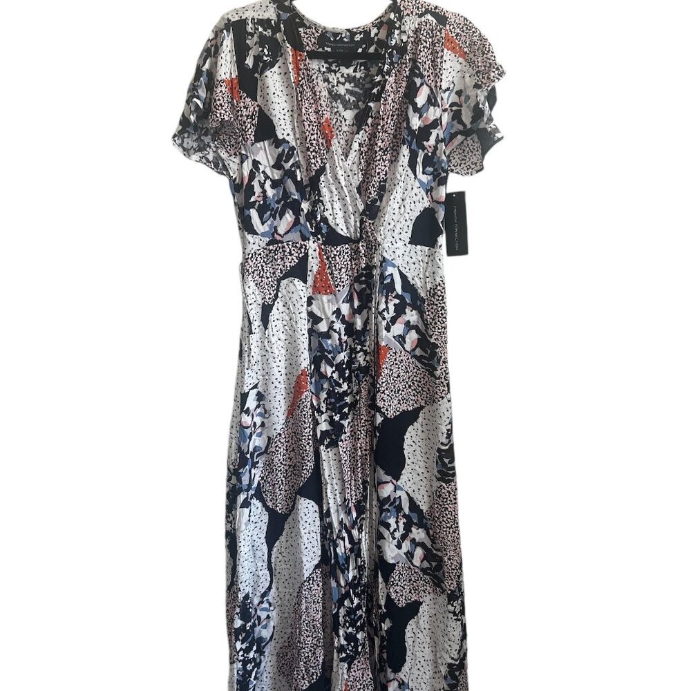 French Connection Asha Drape Dress